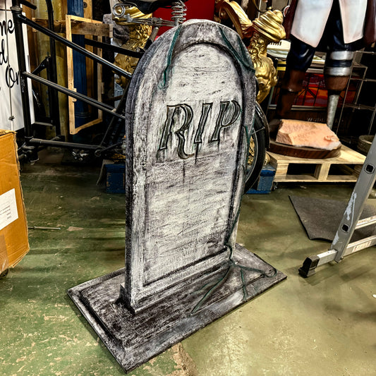 Free Standing Gravestone MDF / Plaster Halloween Horror Prop