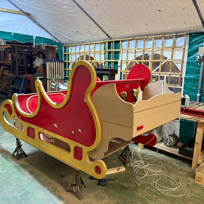Life Size Santas Sleigh
