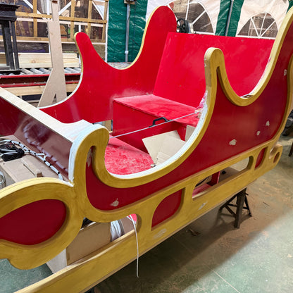 Life Size Santas Sleigh