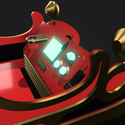 Life Size Santas Sleigh