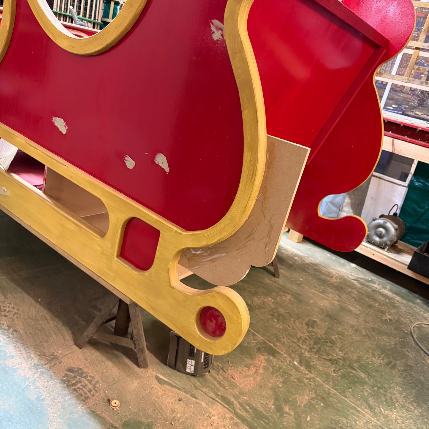 Life Size Santas Sleigh