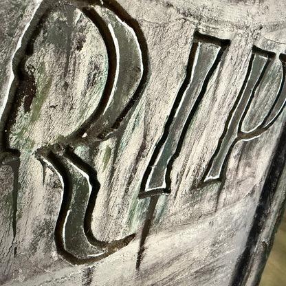 Free Standing Gravestone MDF / Plaster Halloween Horror Prop